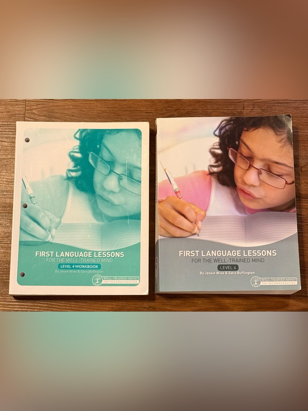 First Language Lessons LEVEL 4 Book & Workbook Set Jessie Wise Language Arts